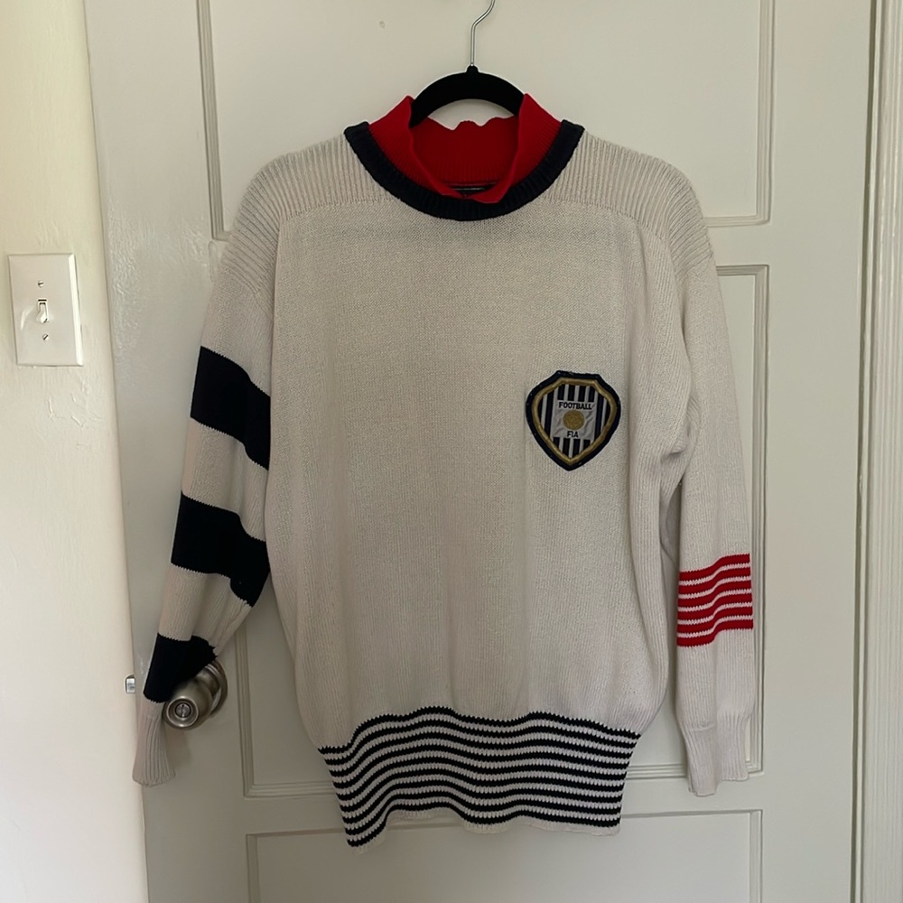 Vintage Soccer Sweater